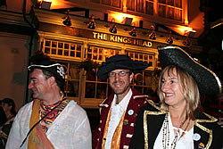  Southover Bonfire Society outside their HQ  